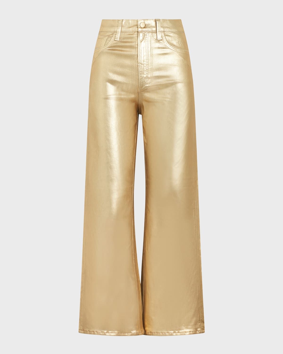 The Mia Crop Foil Jeans
