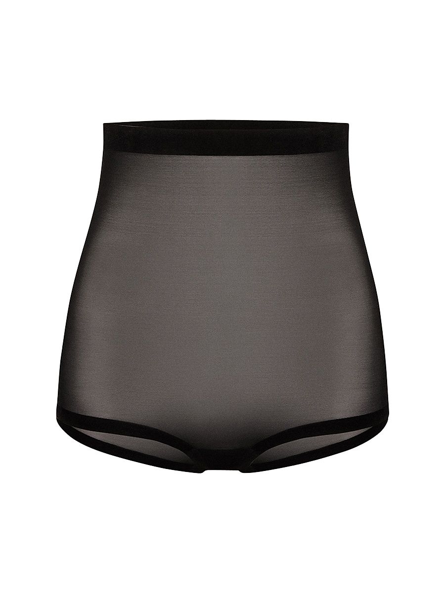 Women's High-Waisted Control Briefs - Black - Size 14