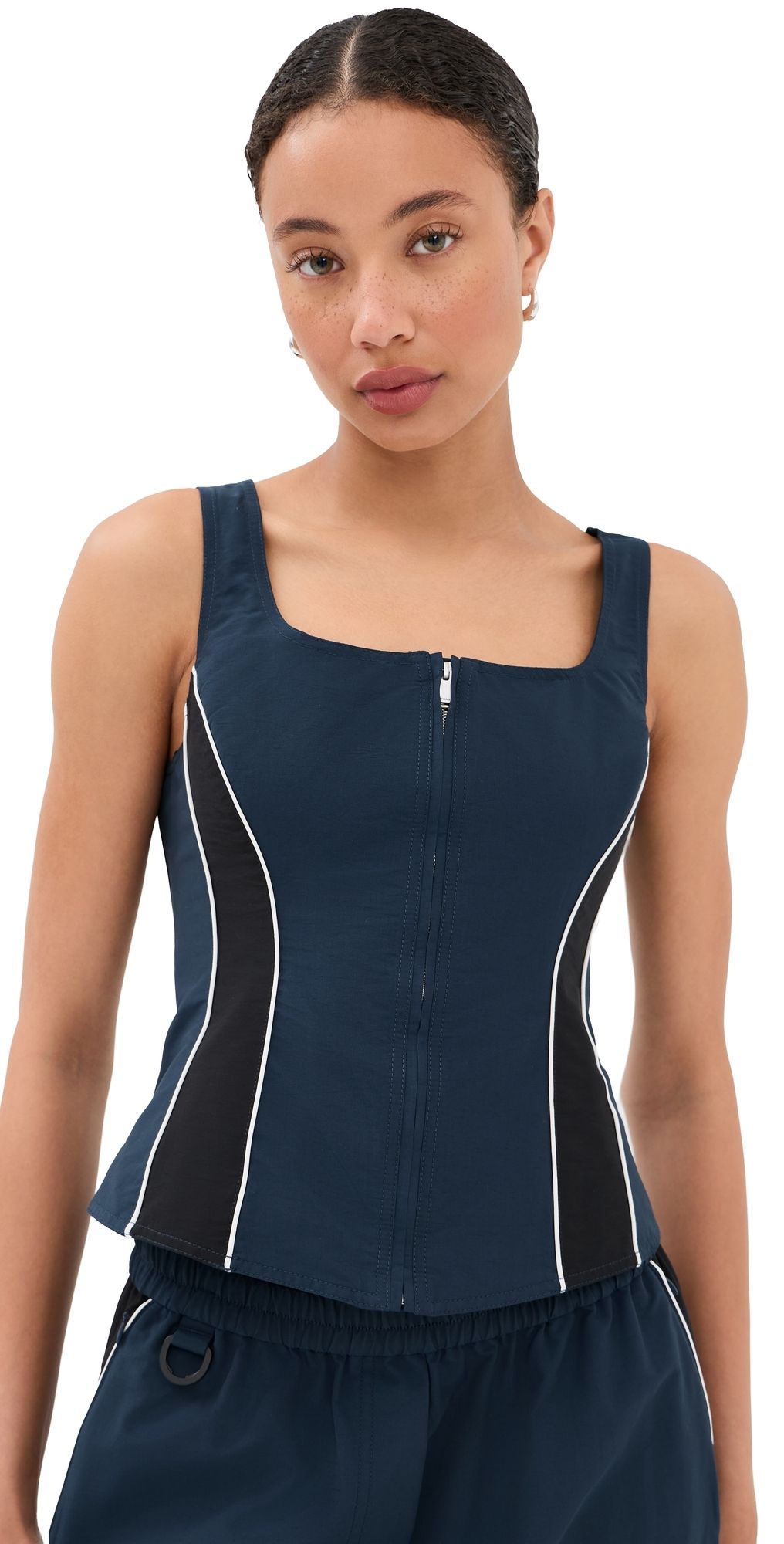 SIMKHAI Aya Bustier Top Midnight Multi 10