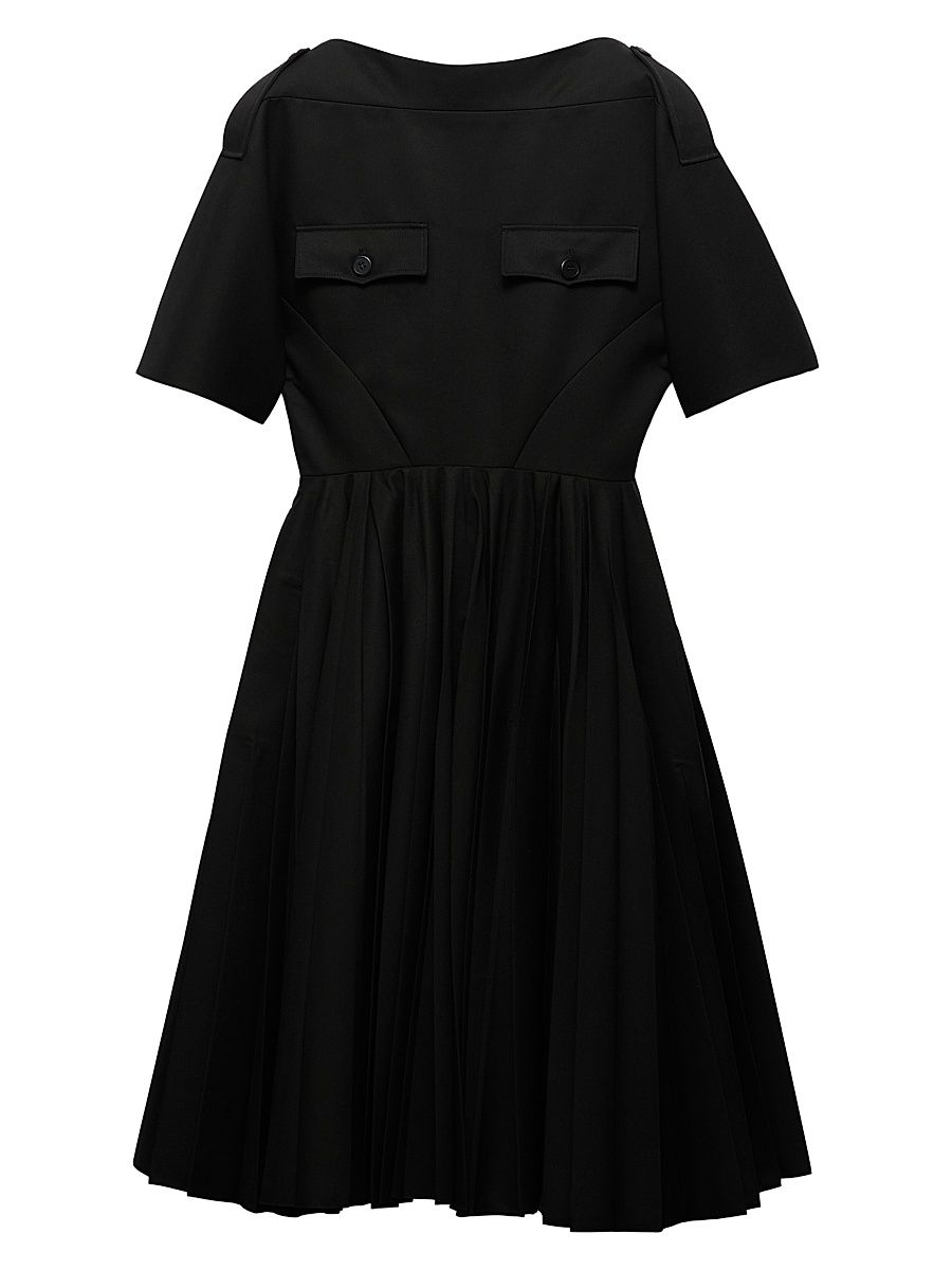 Women's Gabardine Dress - Black - Size 6