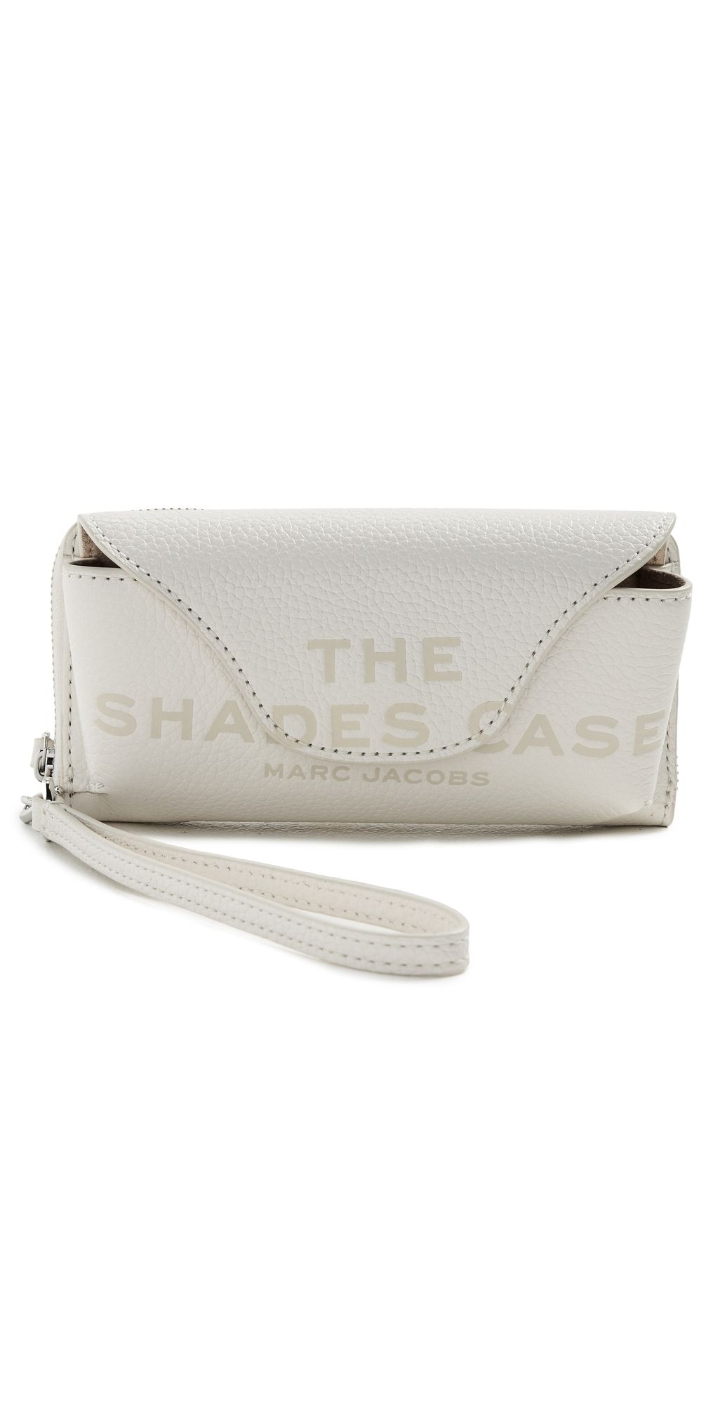 Marc Jacobs The Leather Shades Case Cotton White One Size