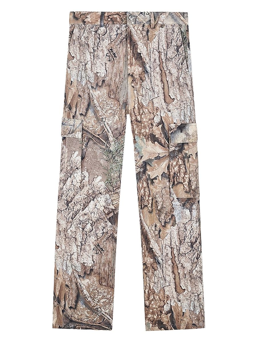 Men's Real Tree Camouflage Cargo Pants - Camouflage - Size Large