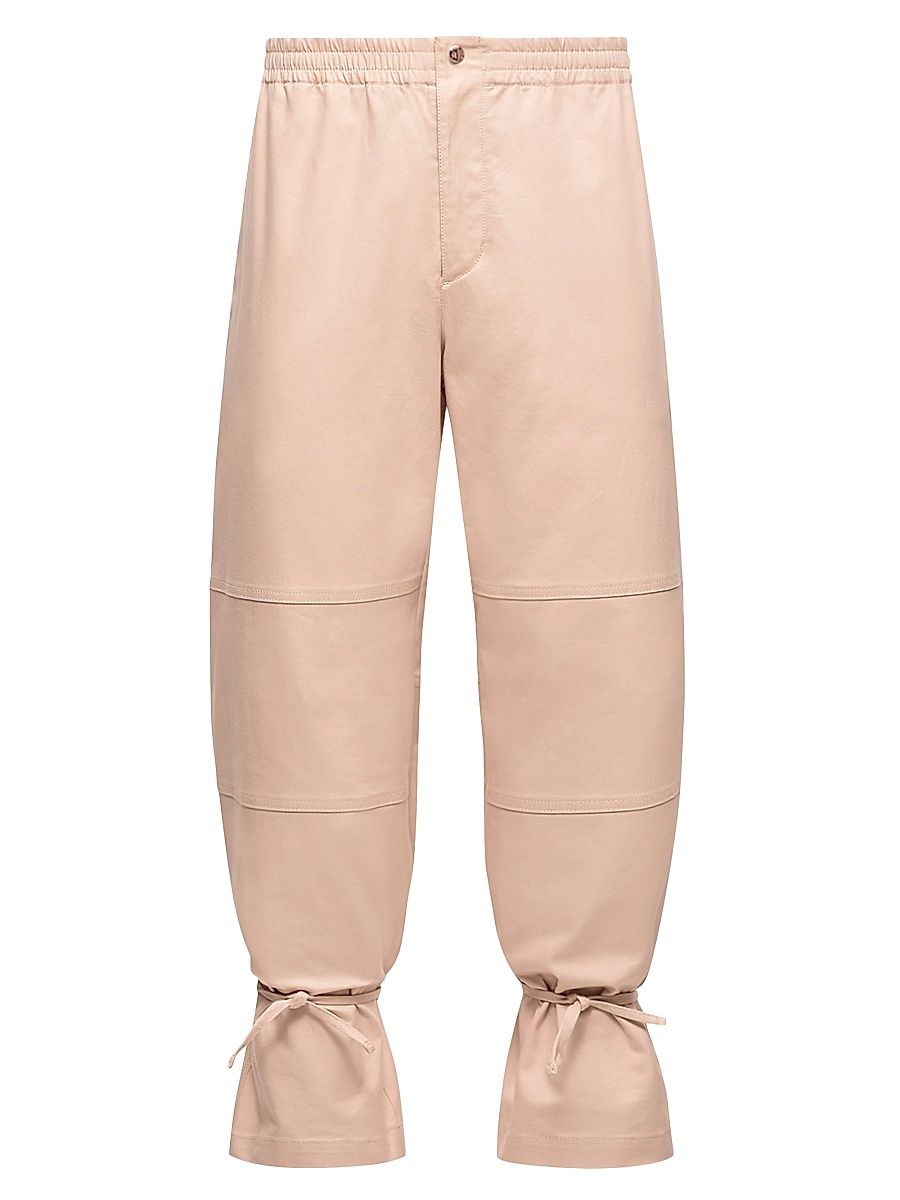 Men's Moncler x Gilga Farm by Donald Glover Pants in Cotton Gabardine - Peach Pink - Size XL