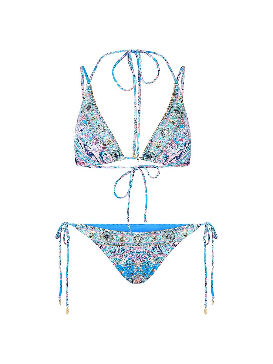 Women's Charm Paisley Bikini - Footsteps In Folklore - Size XL