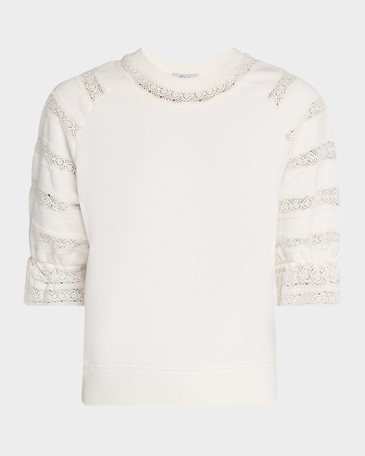 Aggy Puff-Sleeve Sweatshirt