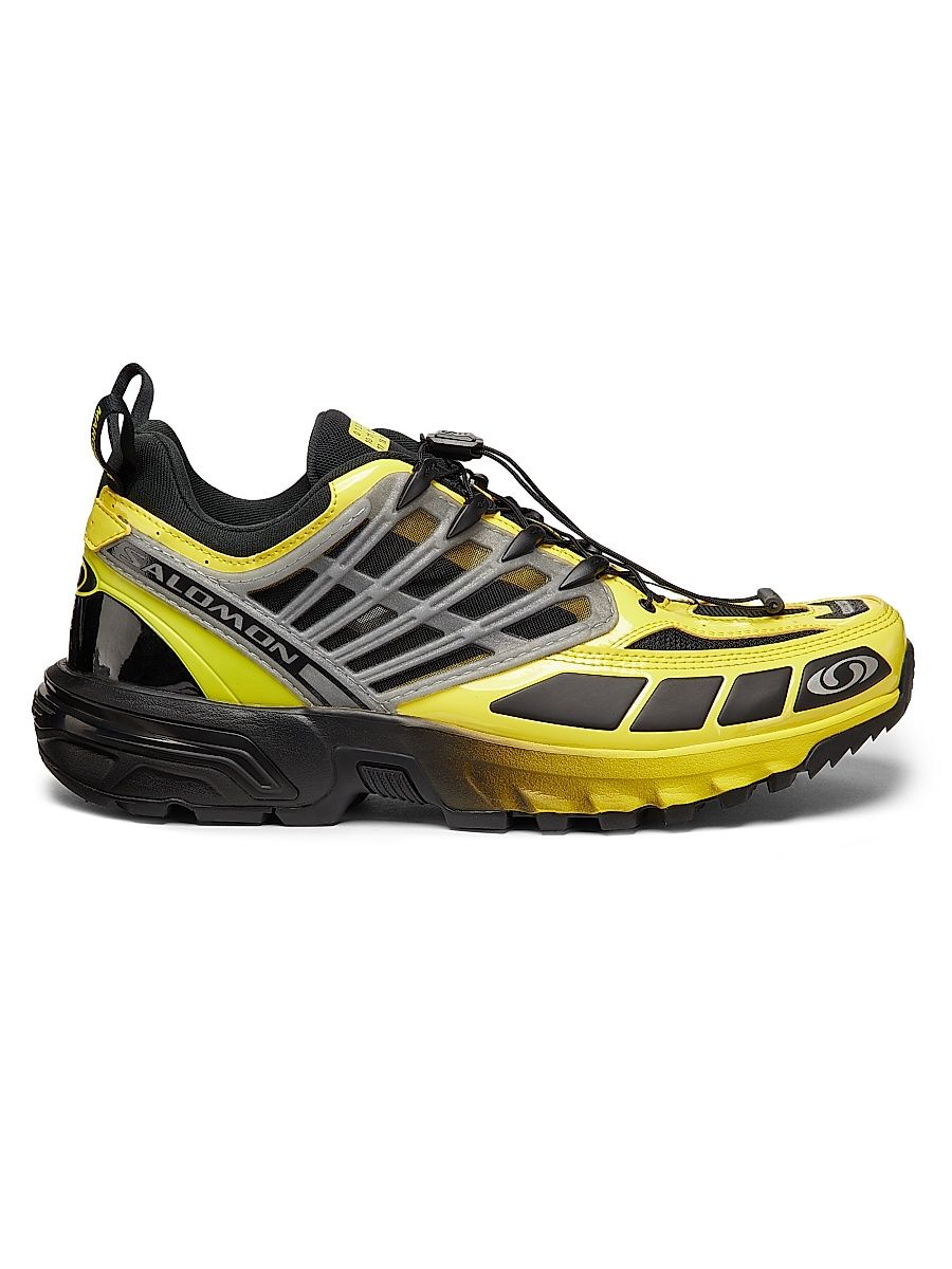 Men's MM6 Maison Margiela x Salomon ACS Pro Sneakers - Black Blazing Yellow - Size 11