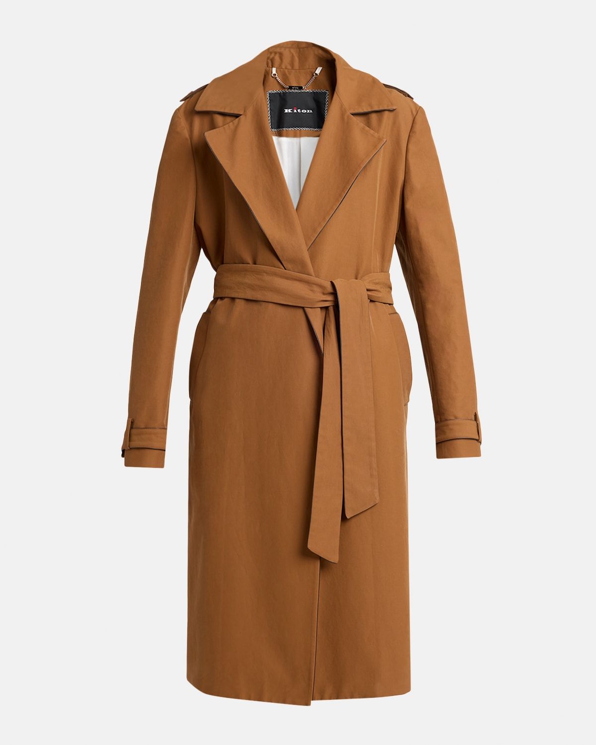 Belted Wrap Trench Coat