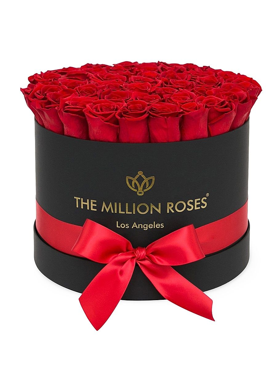 Roses in Supreme Box - Red