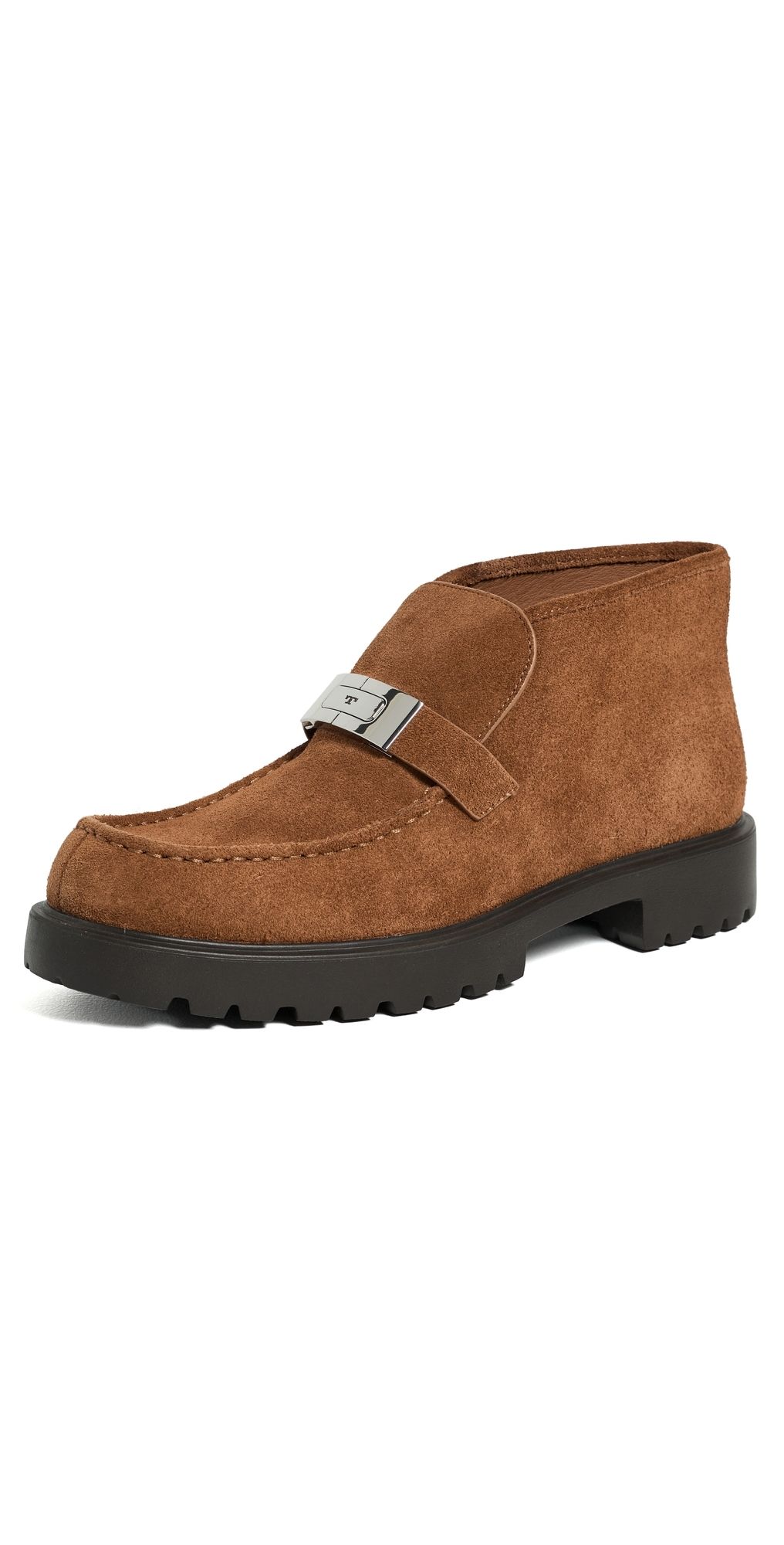 Tory Burch Leelee Lug Boot 30 Mm Weathered Oak 8
