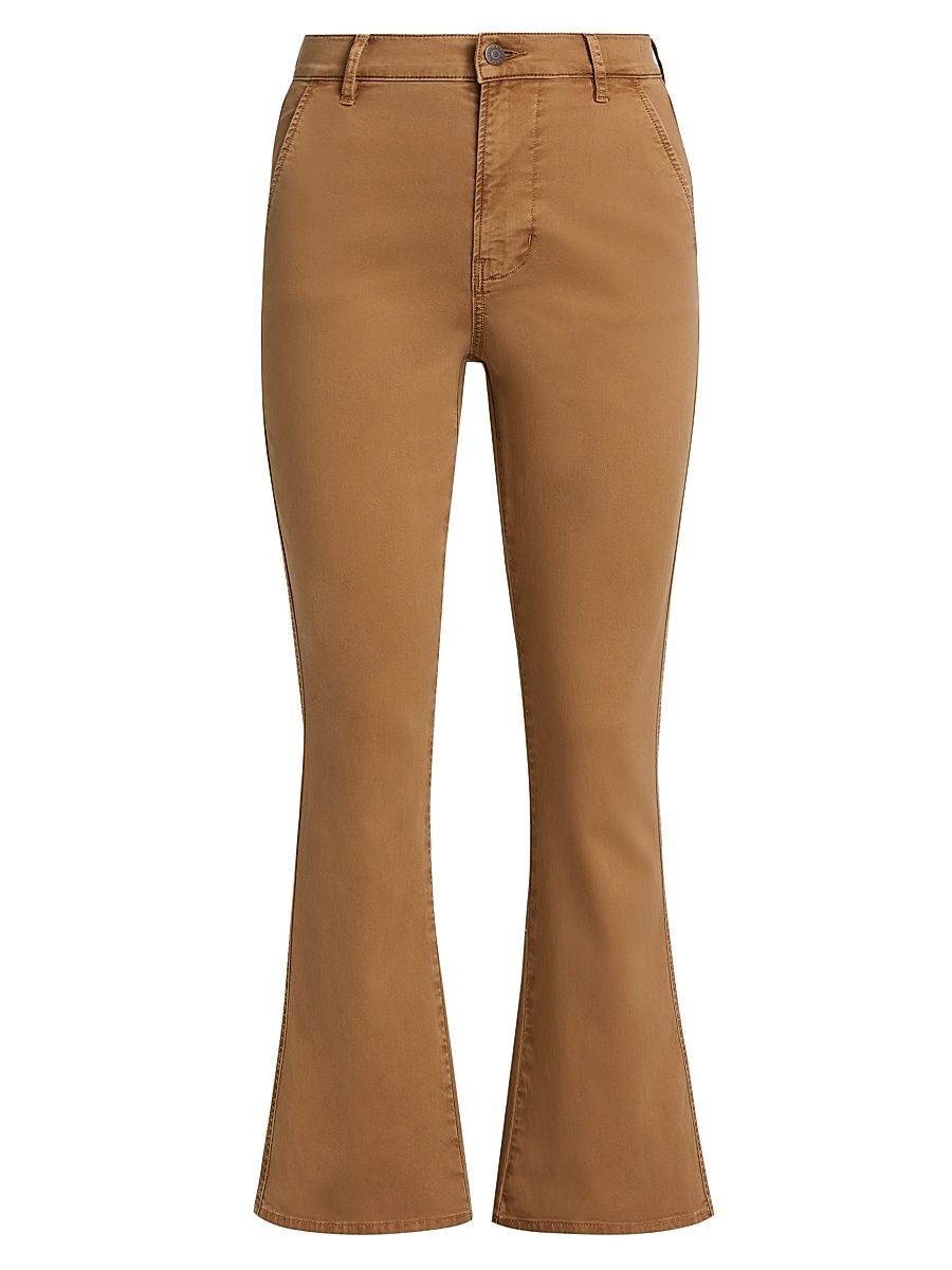 Women's Carson High-Rise Flared Ankle Pants - Acorn - Size 31