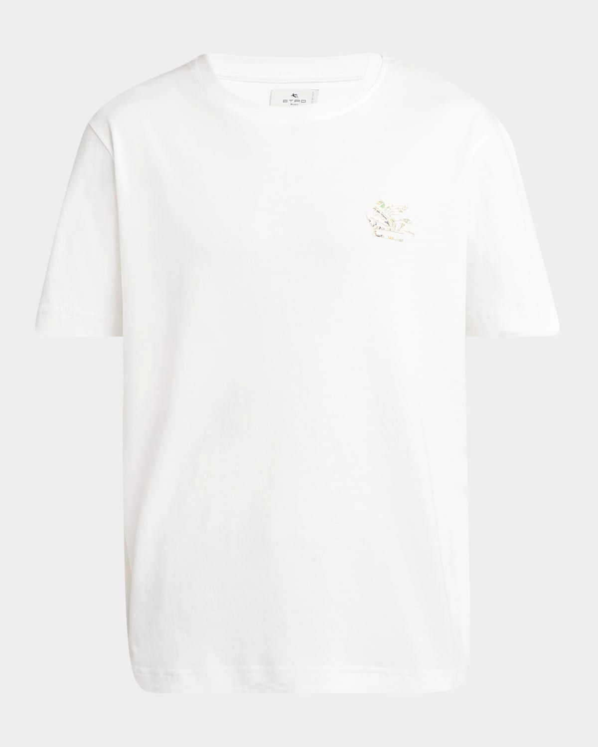 Men & apos;s Chest Logo Graphic Crewneck T-Shirt