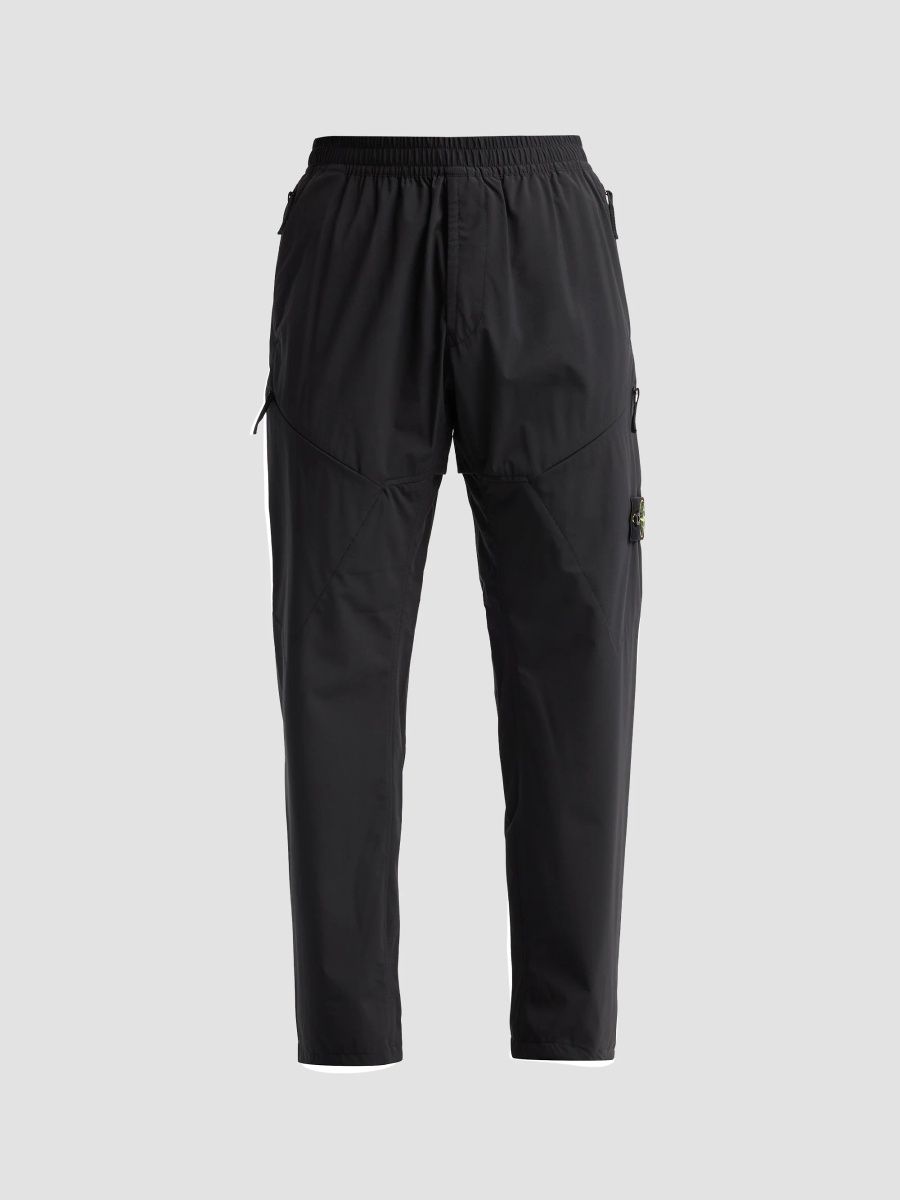 Stone Island Men's Tapered-Leg Pants - Black - Size 38