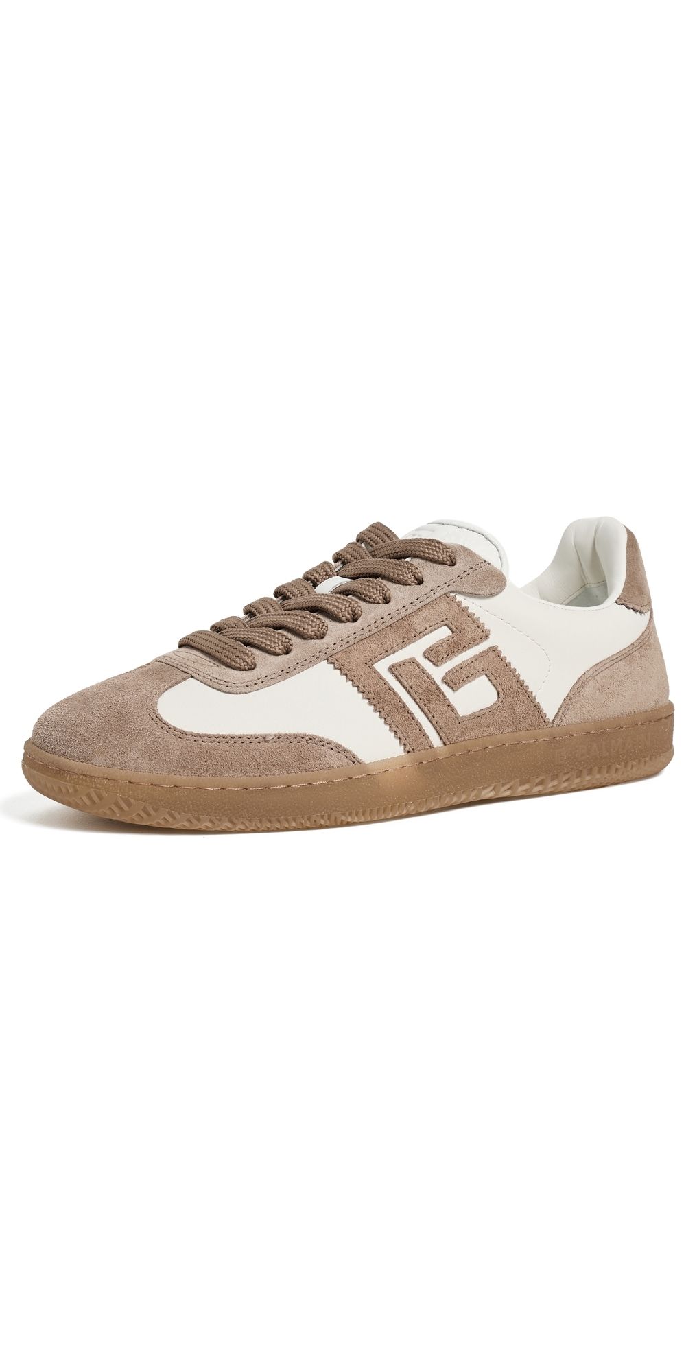 Balmain Balmain Swan Sneakers Taupe/Blanc 36