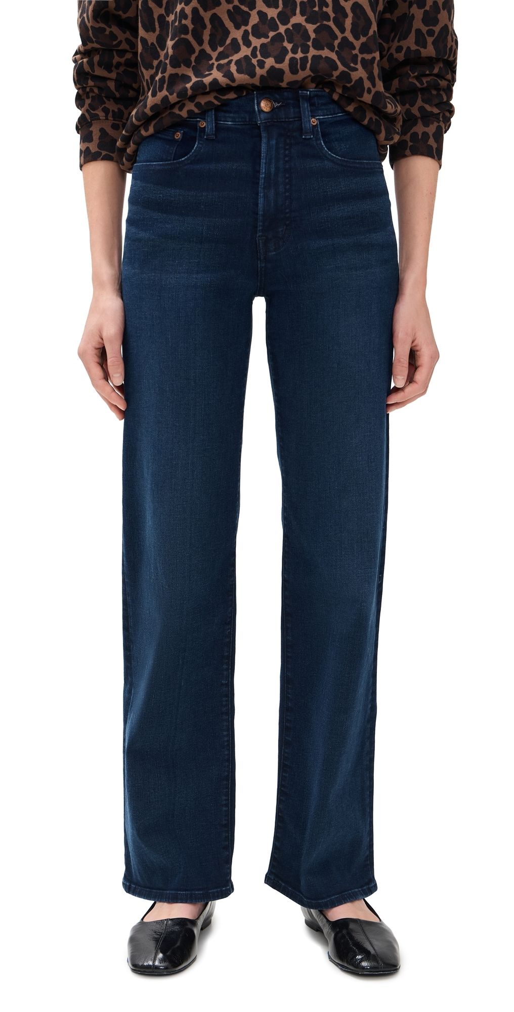 Madewell The Perfect Vintage Wide Leg Jeans Kingston Wash 28