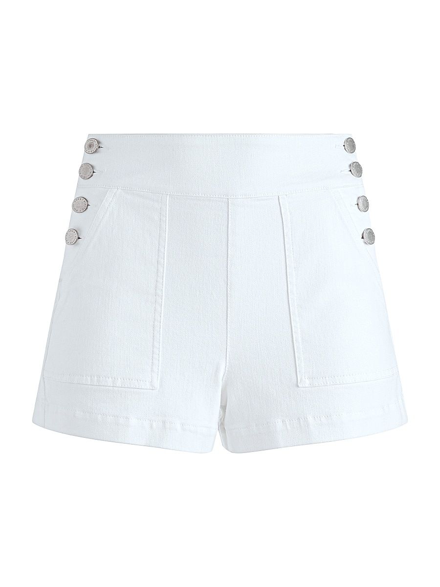 Women's Donald Jean Shorts - White - Size 32