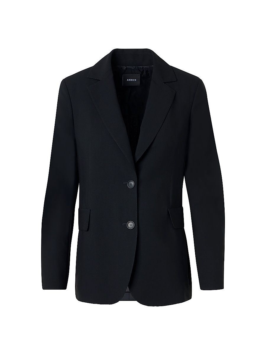 Women's Malik Wool-Blend Jacket - Black - Size 12