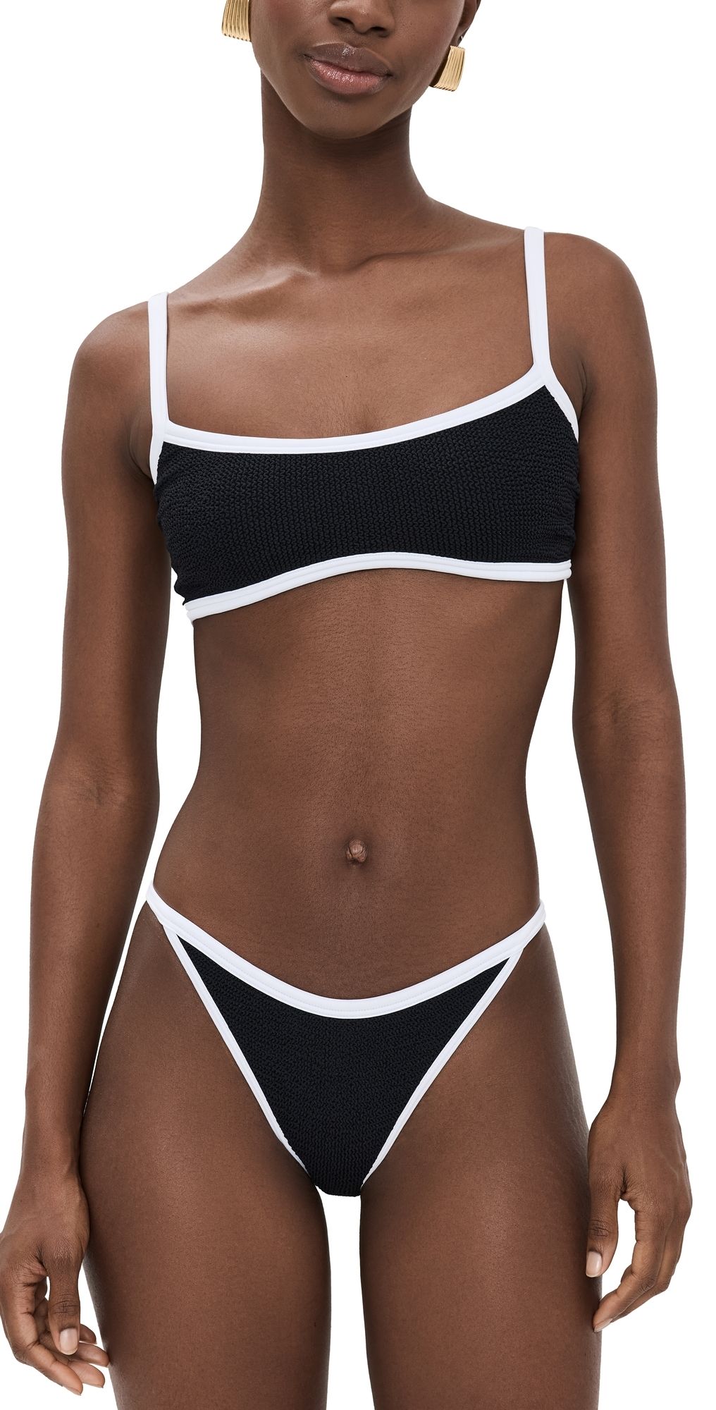 Hunza G Tyler Bikini Set Black One Size