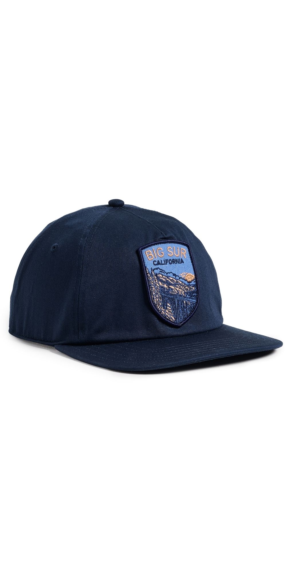 Faherty Faherty x Parks Project Big Sur Pinchfront Twill Hat Navy One Size