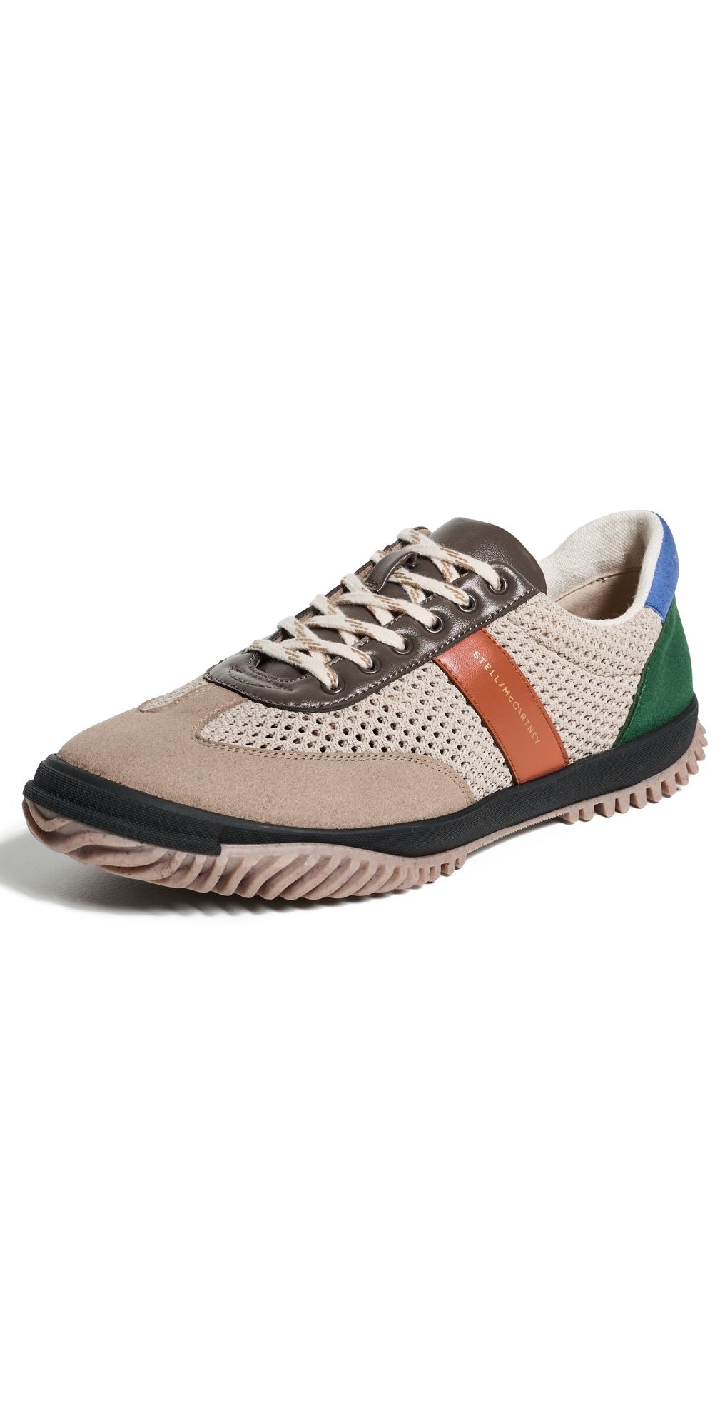 Stella McCartney Suede and Mesh Sneakers Multi Mix 41
