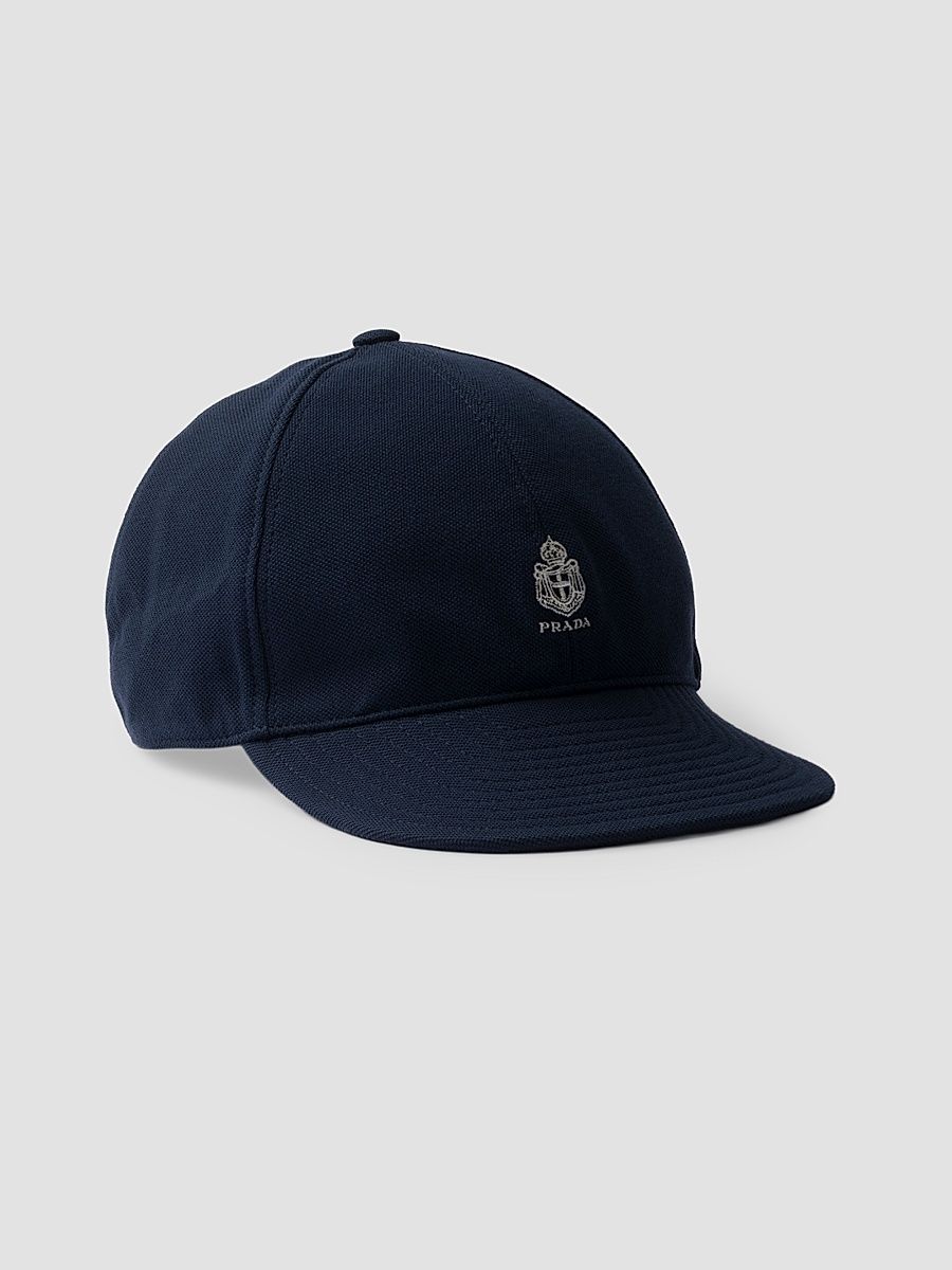 Men's Old Piqué Baseball Cap - Blue - Size XL