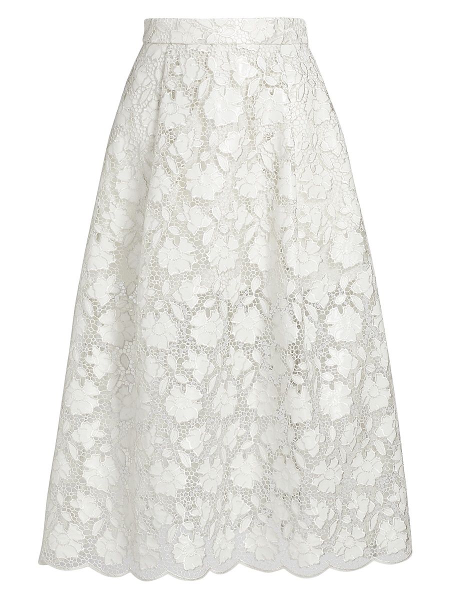 Women's Stacy Lace Skirt - Optic - Size 14