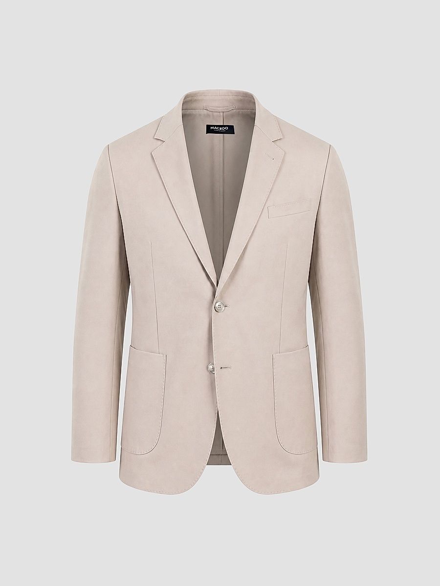 Men's Descartes Unconstructed Blazer - Beige - Size XXXXL