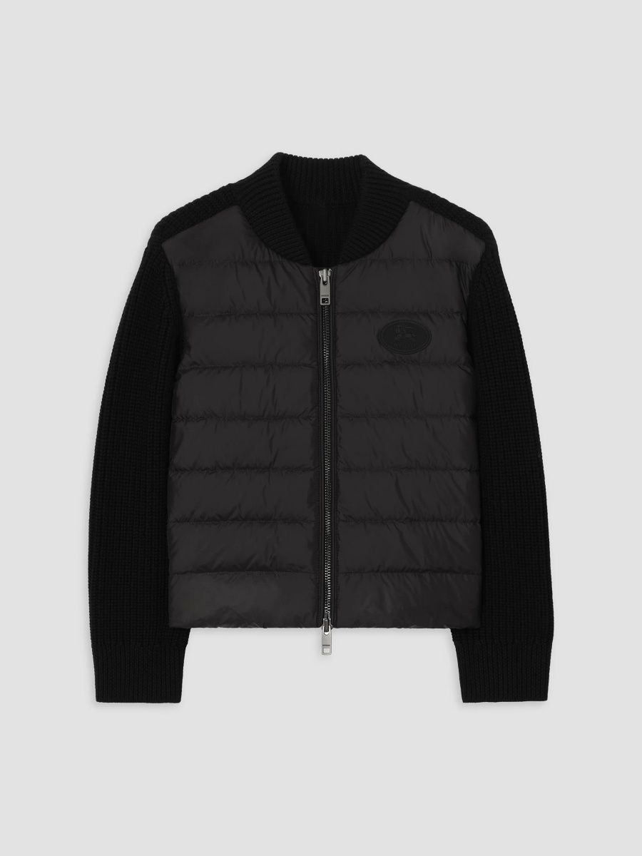 Burberry Boy's Little Boy's & Boy's Wool Puffer Jacket - Black - Size 10