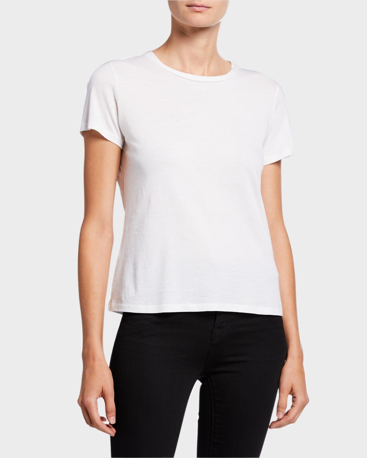 Silk Touch Short-Sleeve Crewneck Tee
