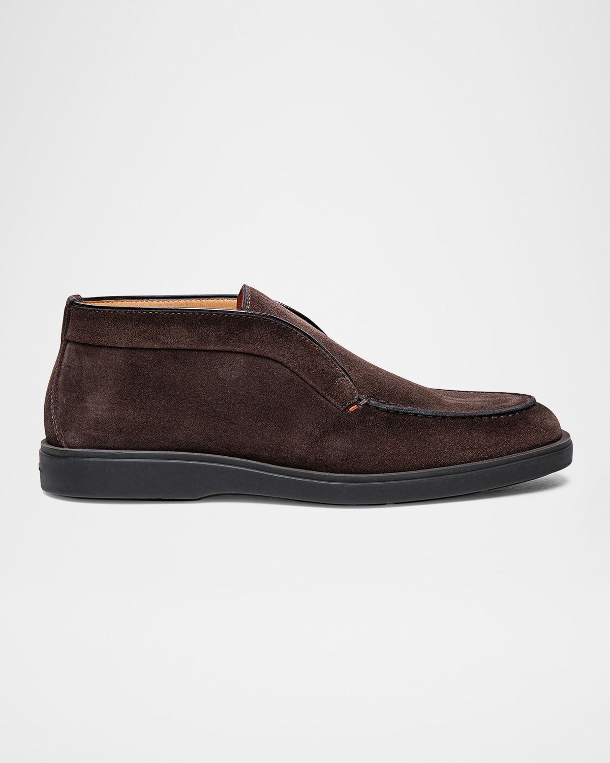 Men & apos;s Detroit Slip-On Suede Chukka Boots