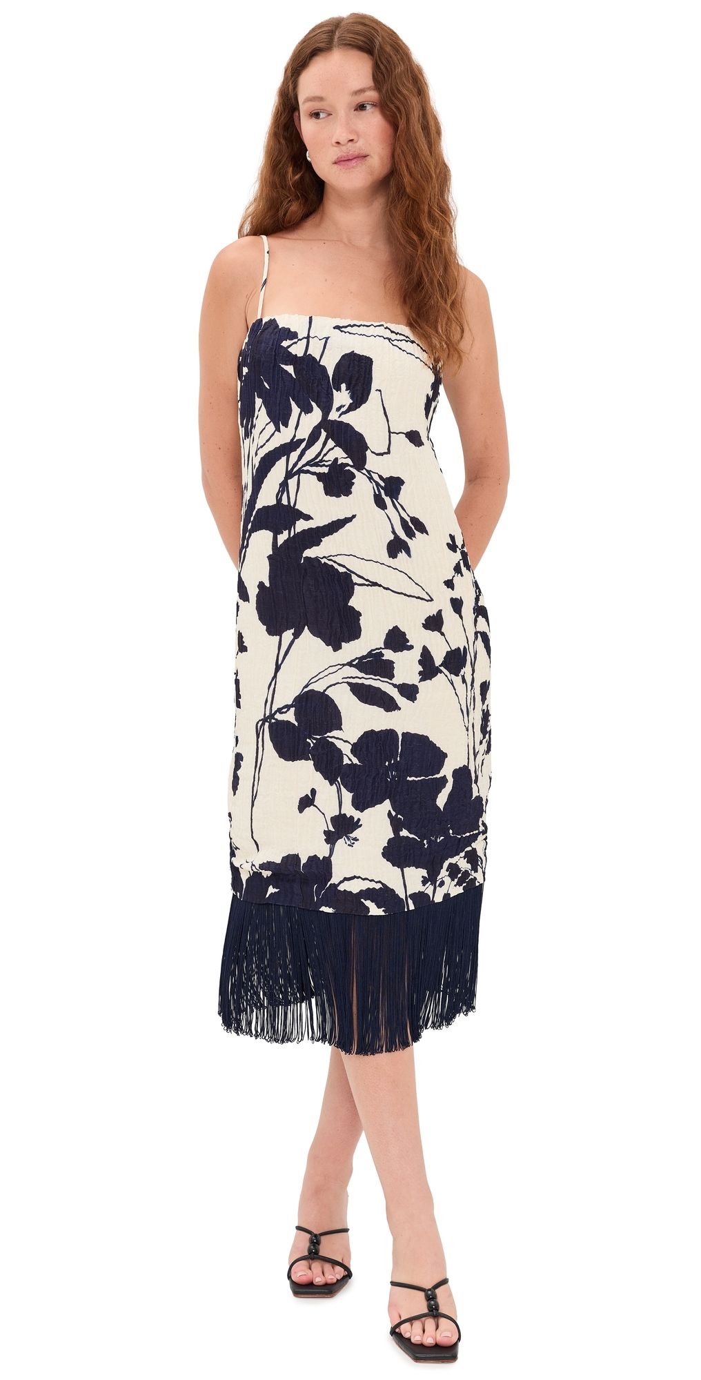 Cara Cara Rita Dress Botanic Ivory 8