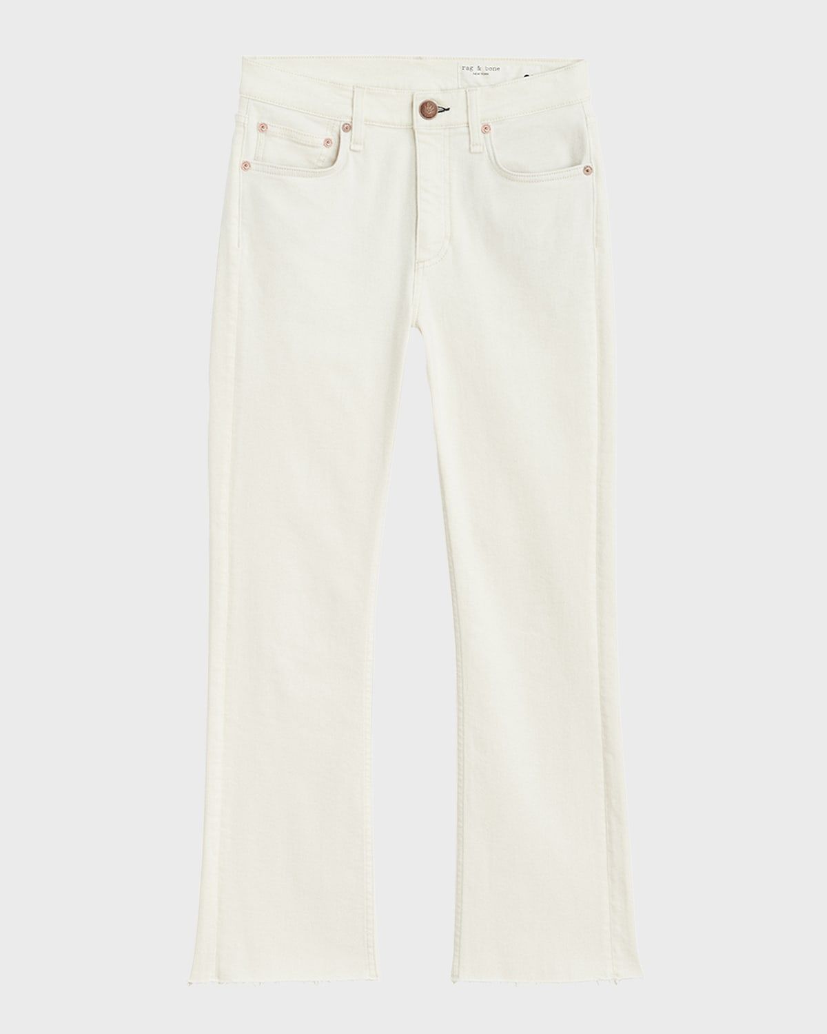 Flexi Peyton Mid-Rise Ankle Bootcut Jeans