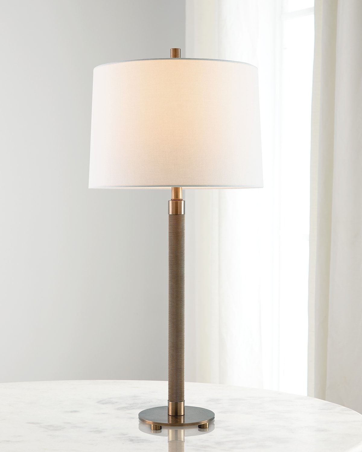 Billy Aged Brass Table Lamp