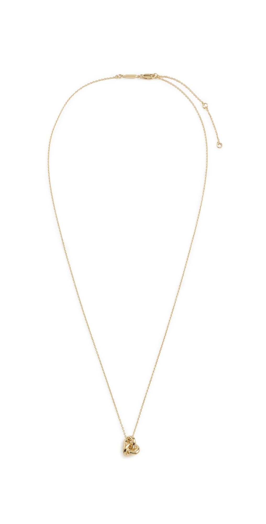 Otiumberg Long Knot Necklace Gold One Size
