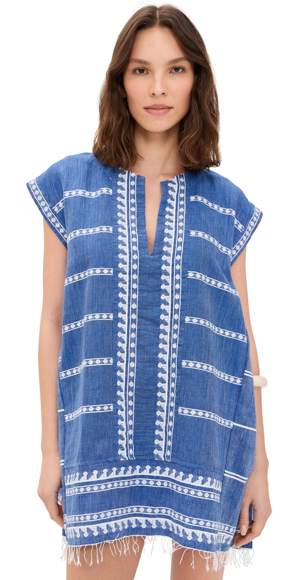 lemlem Elina Caftan Tebibi Blue S