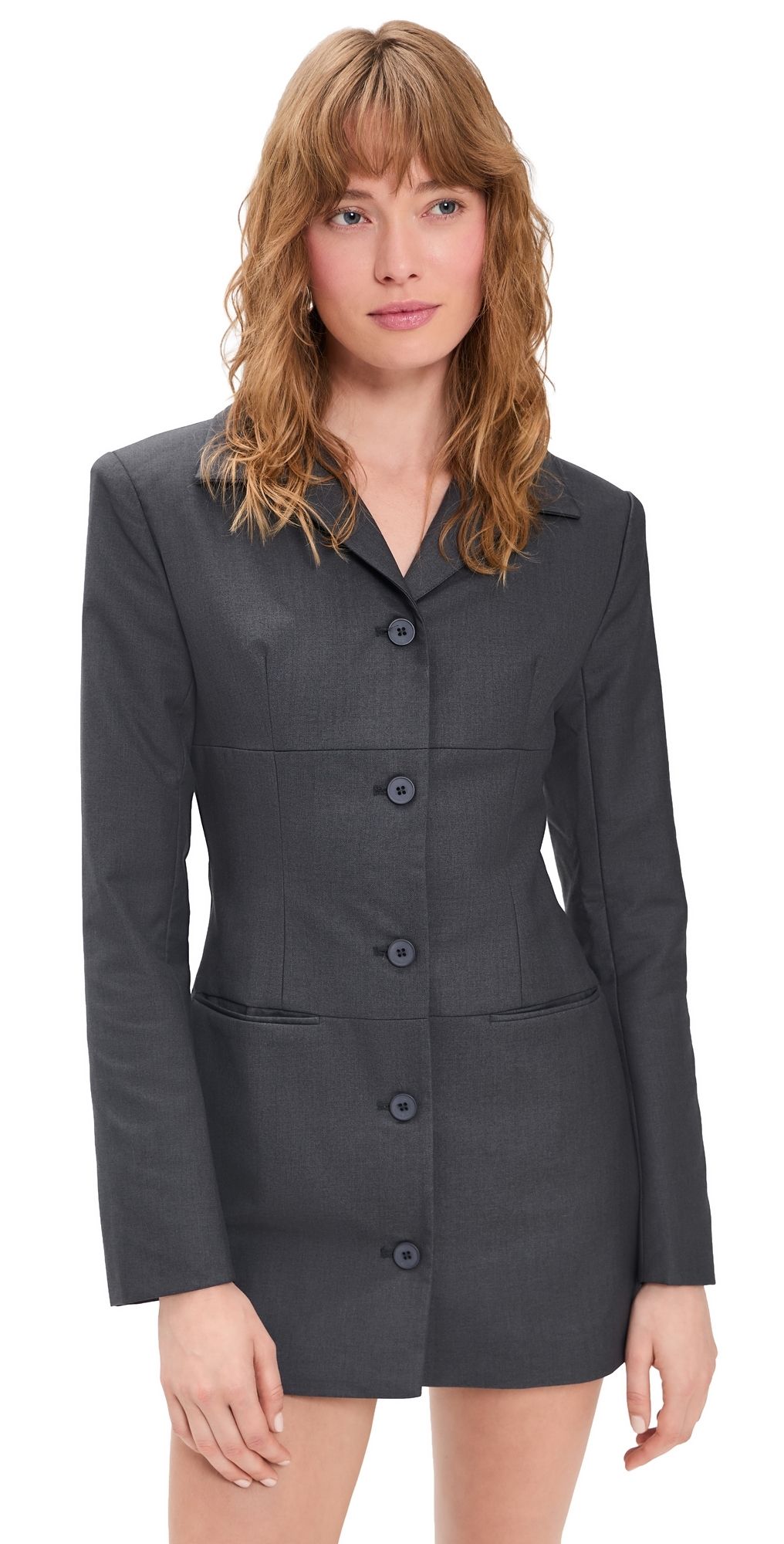 Lioness Carmela Mini Dress Charcoal S