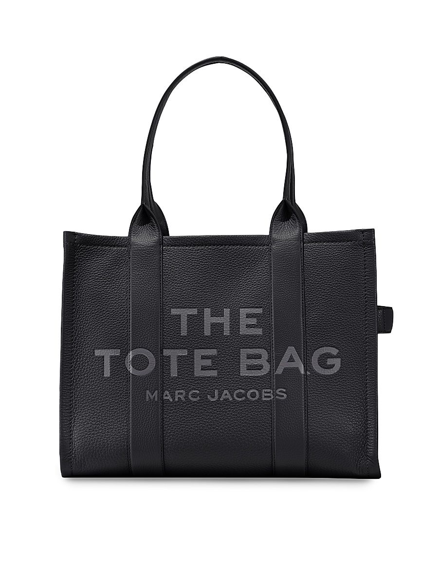 Women's The Large Leather Tote - Black