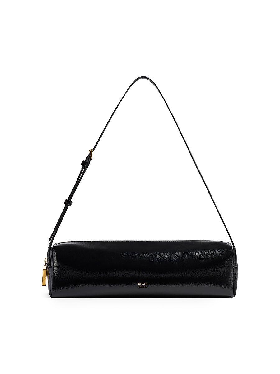 Women's Kye Leather Shoulder Bag - Black