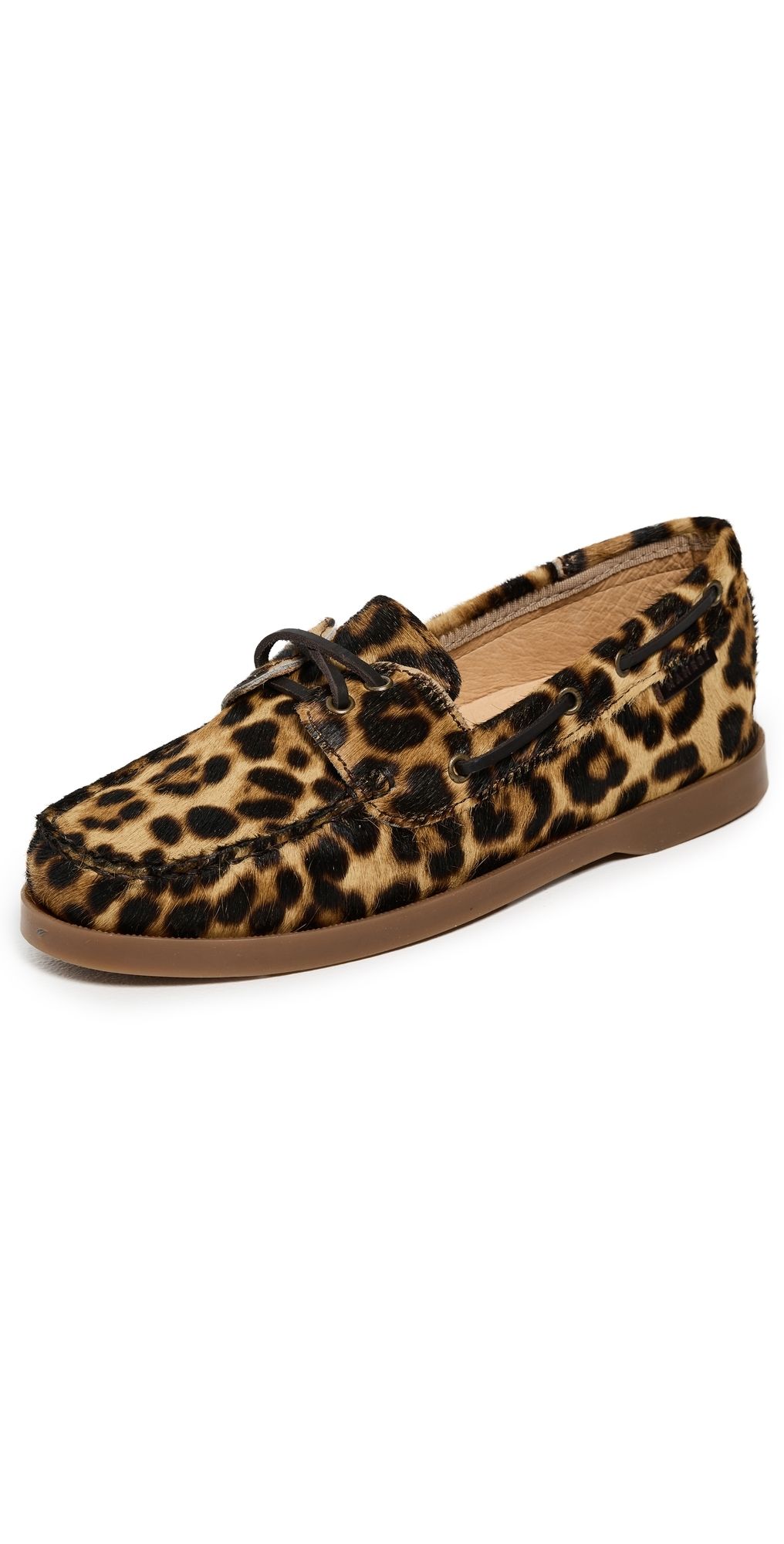 Manebi Boat Shoes Leopard 40