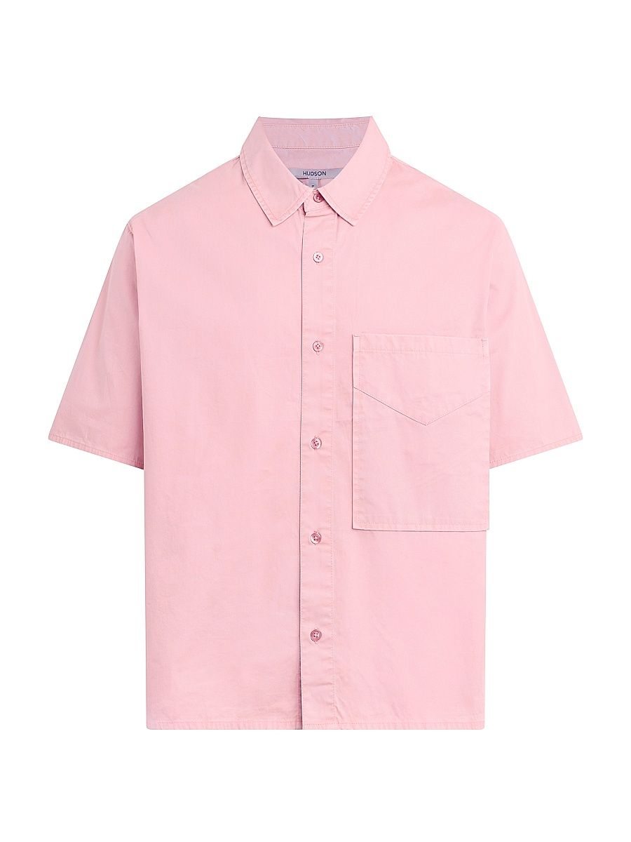 Men's Rex Short Sleeve Shirt - Faded Rose - Size XL