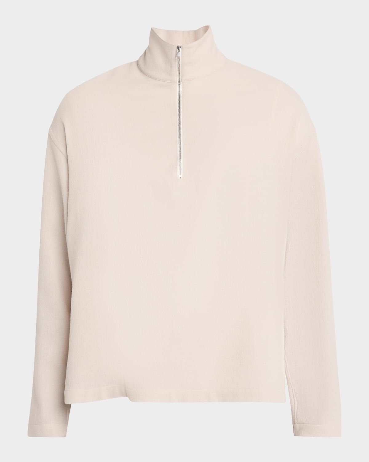 Men & apos;s Wool Quarter-Zip Sweater