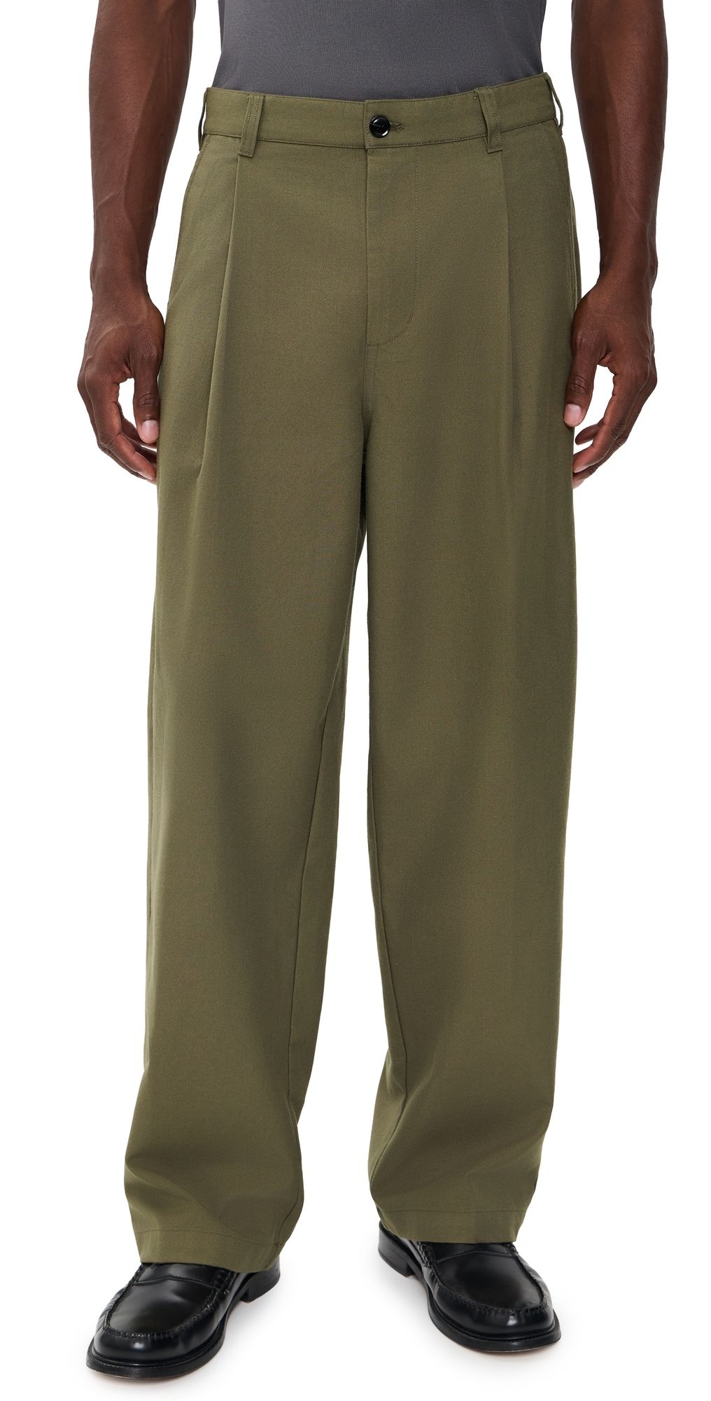 Obey Dean Pleated Pants Stone Grey 29