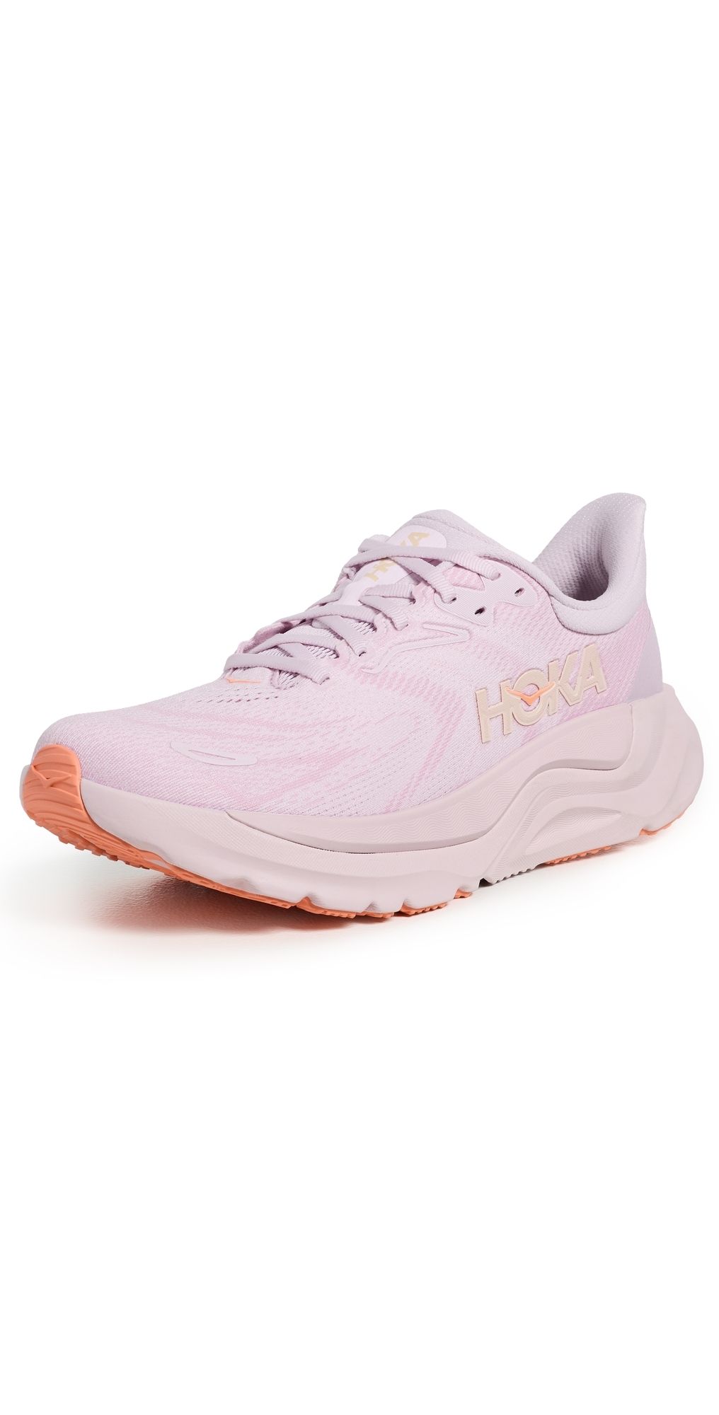 HOKA Arahi 8 Sneakers Lilac Cream/Neon Cantaloupe 12
