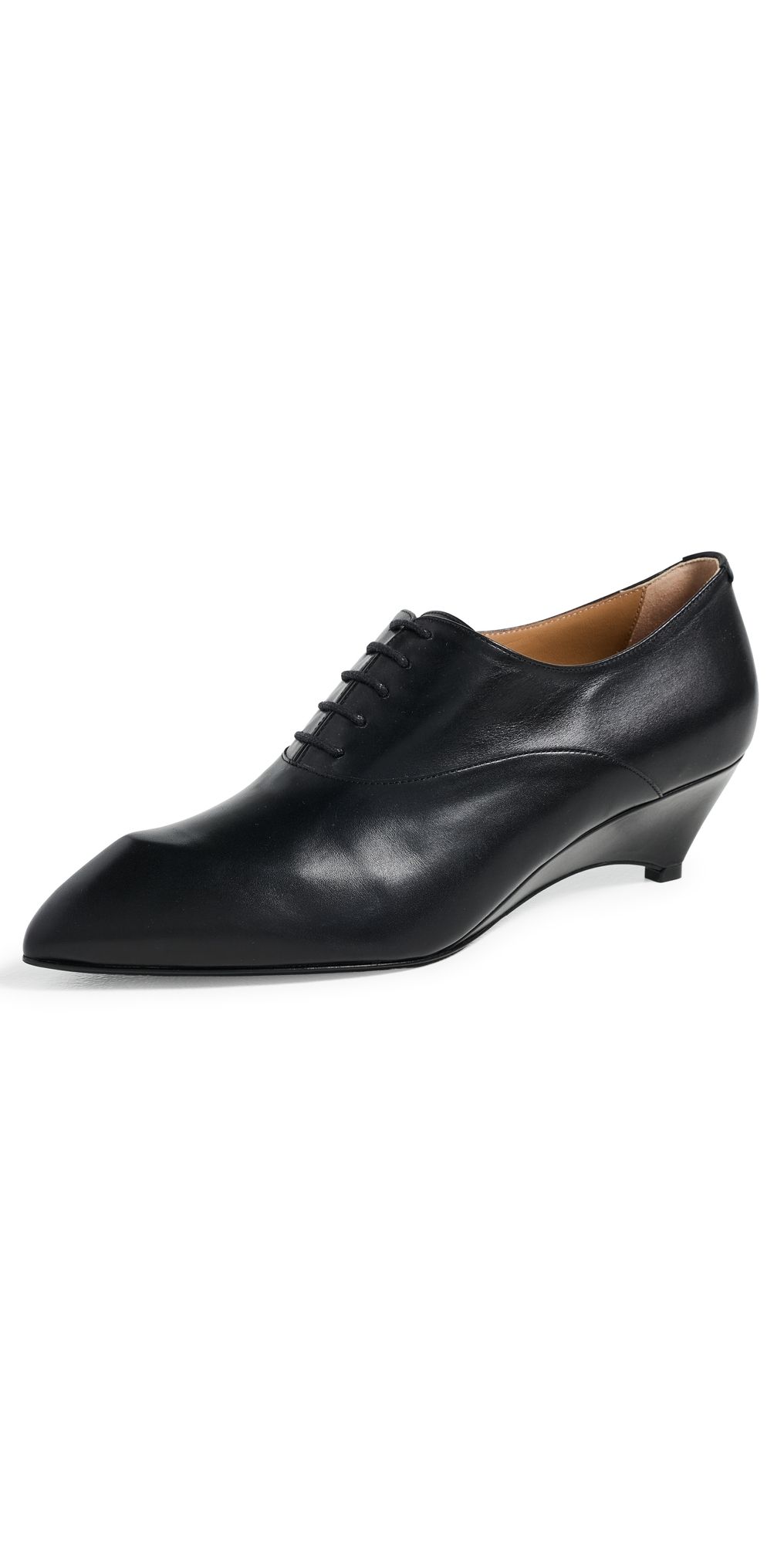 Jil Sander Lace Up Pumps Black 37