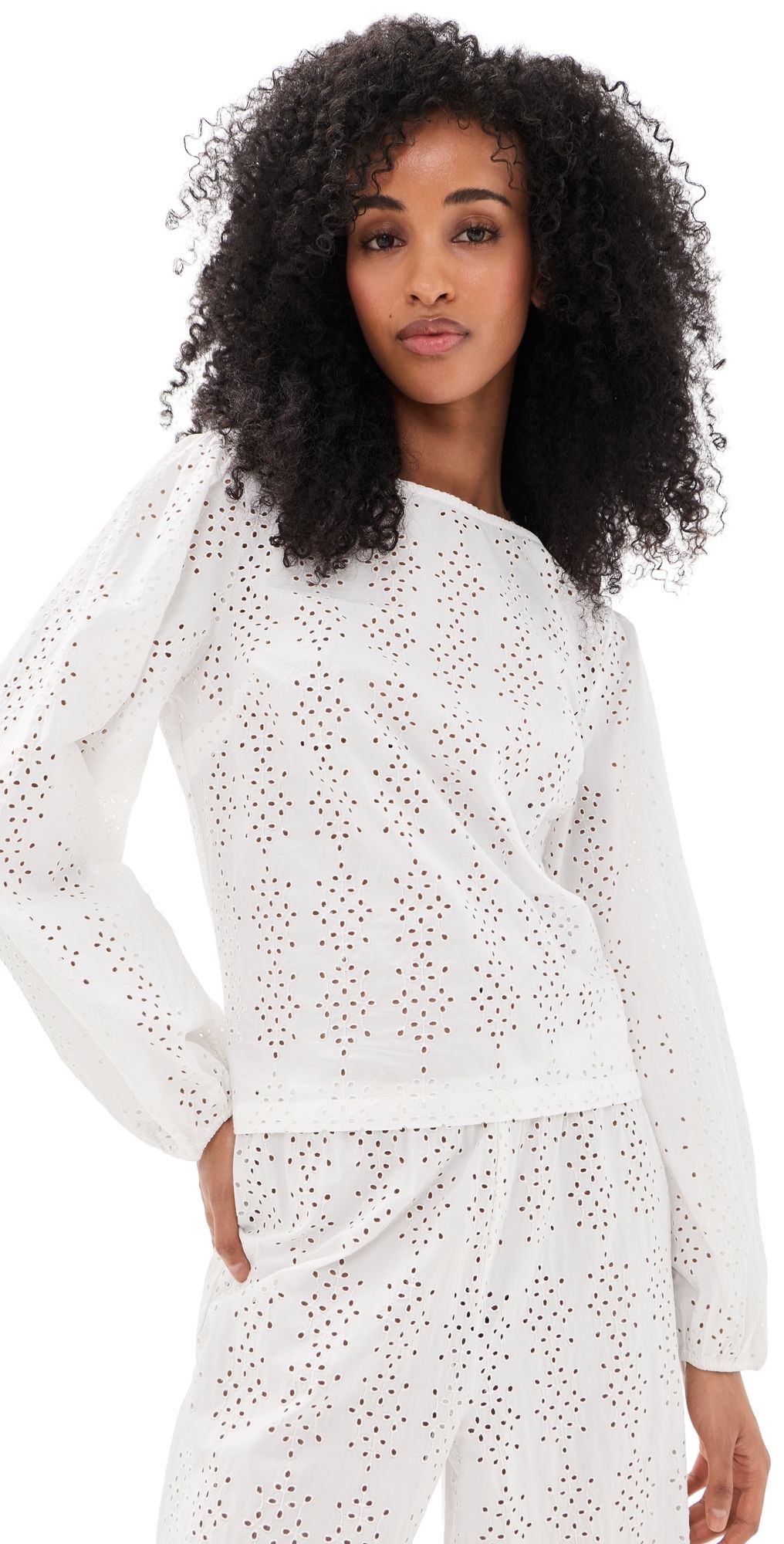 POSSE Harriet Blouse Vintage White L