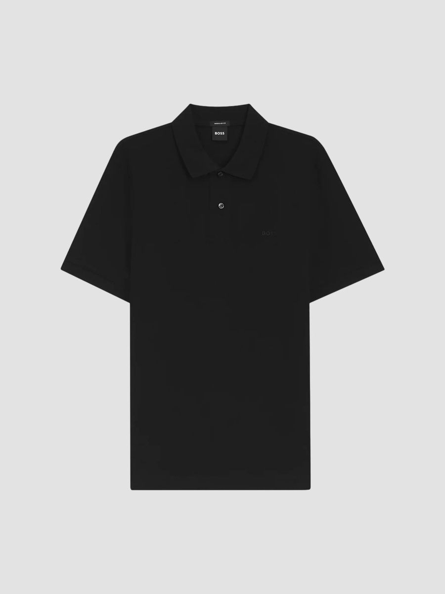 Men ​Classic Polo Shirt - Black - Size Large