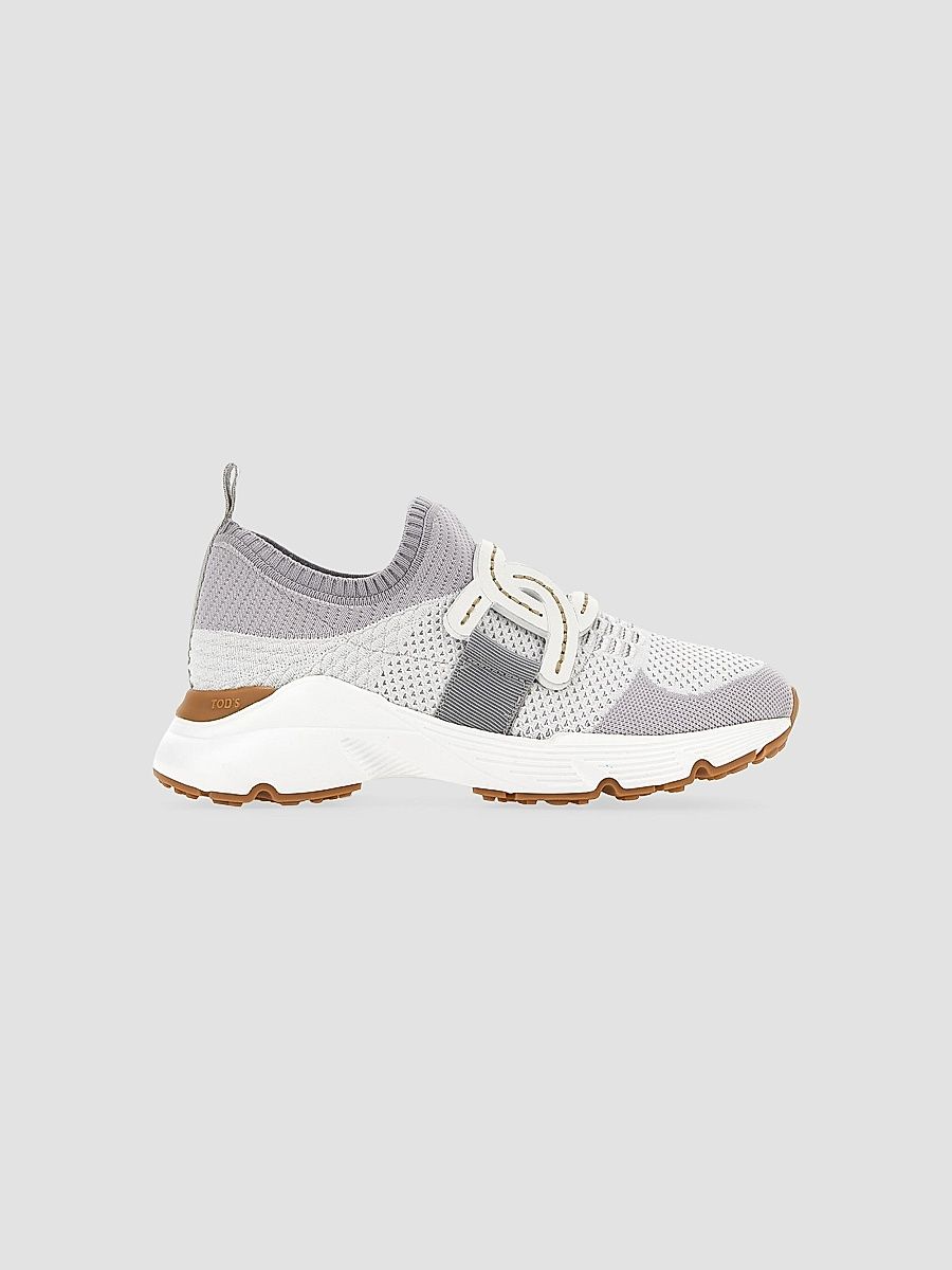 Tod's Women's Kate Sneakers - Bianco Calce - Size 10.5