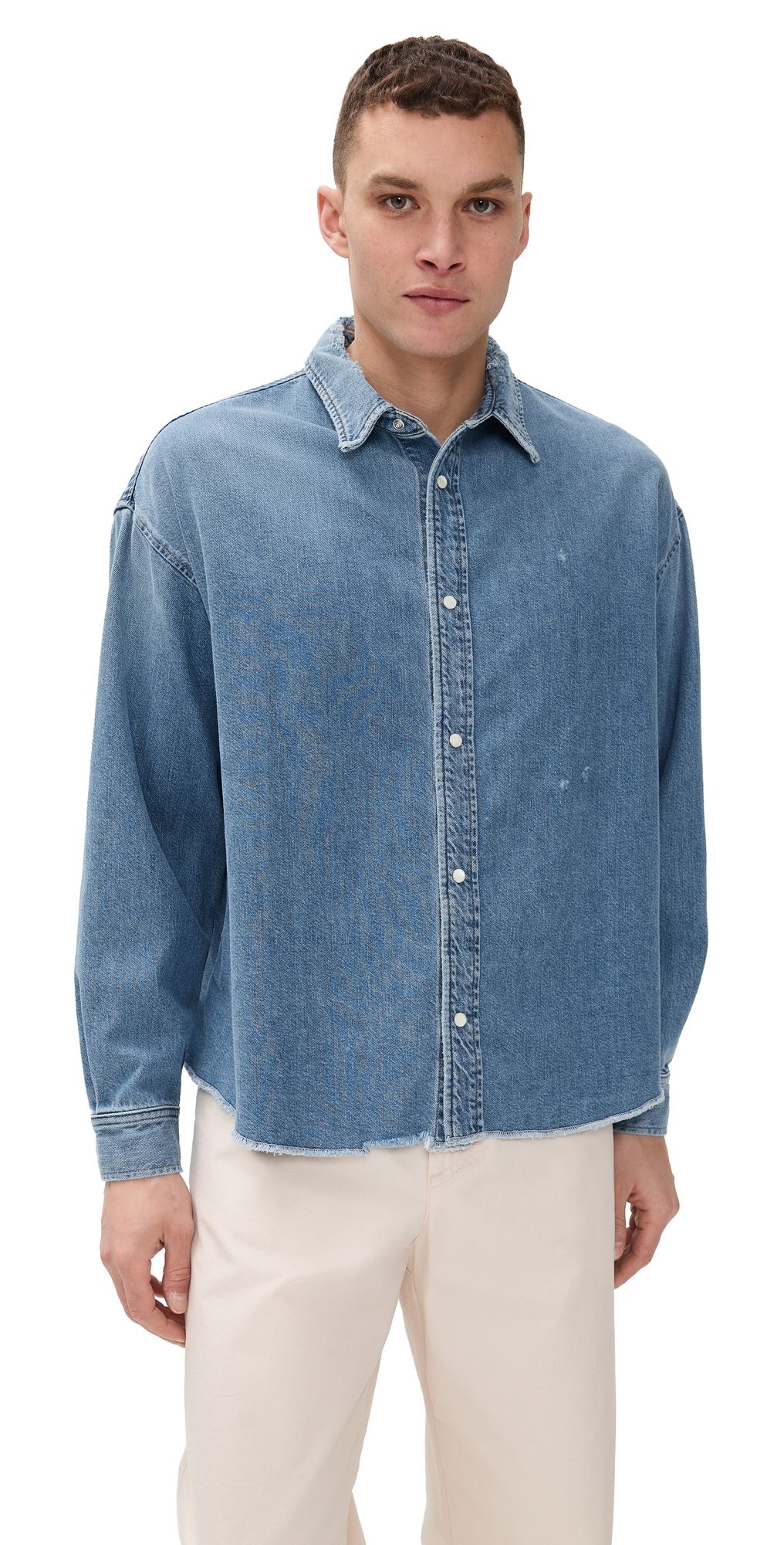 FRAME Relaxed Denim Shirt Voltage S