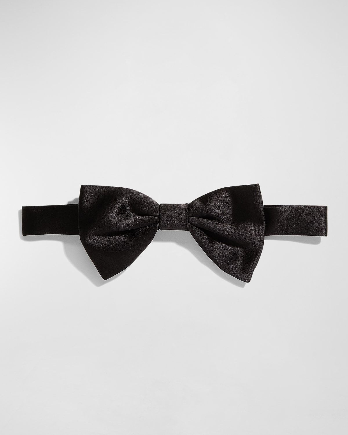 Men & apos;s Solid Silk Bow Tie