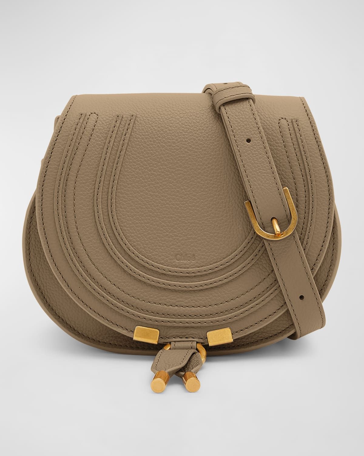 Marcie Small Crossbody Bag in Grained Calfskin