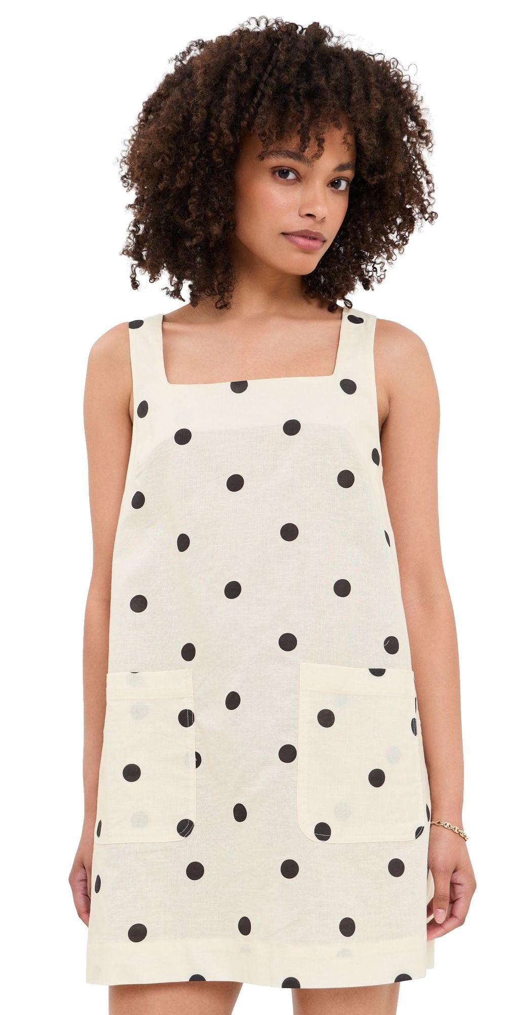 BLANKNYC First Love Dress Cream/Black Combo M